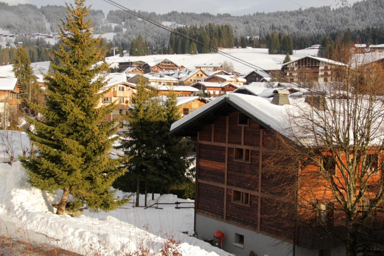 Bel App Aux Gets 10Mn Centre Ski Parking Tennis Prive Les Gets Zewnętrze zdjęcie