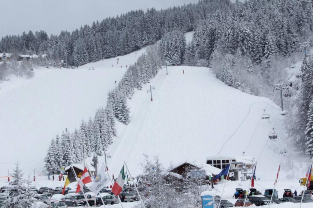 Bel App Aux Gets 10Mn Centre Ski Parking Tennis Prive Les Gets Zewnętrze zdjęcie