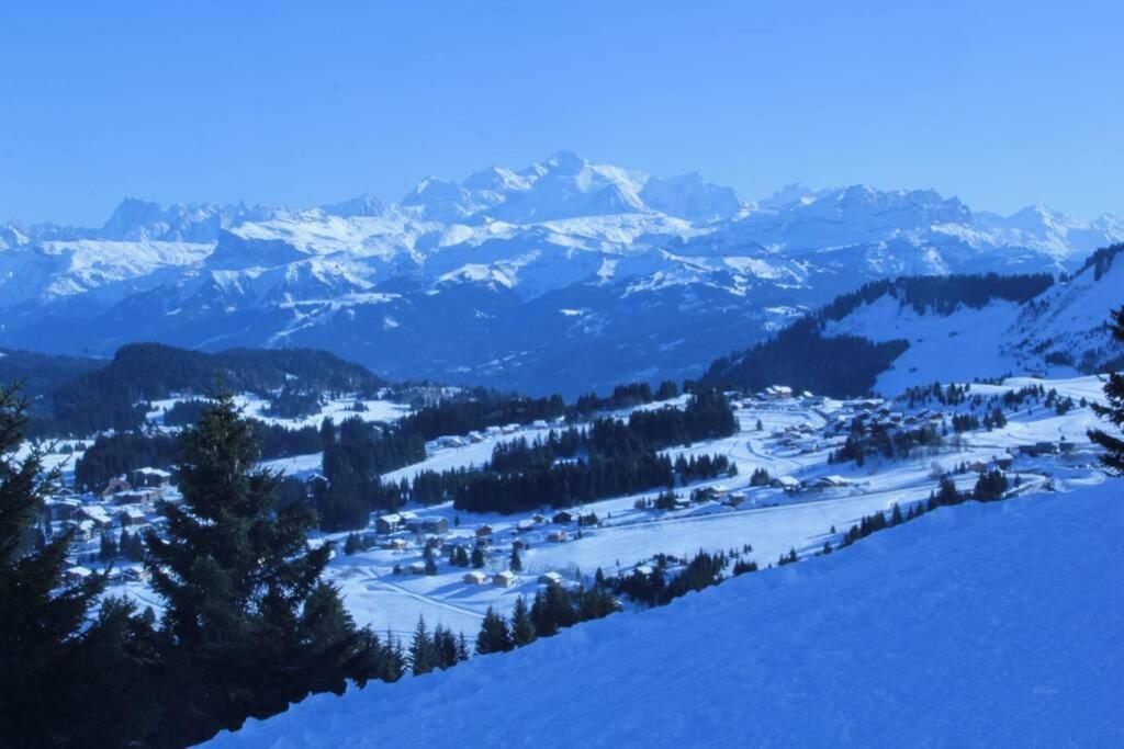 Bel App Aux Gets 10Mn Centre Ski Parking Tennis Prive Les Gets Zewnętrze zdjęcie